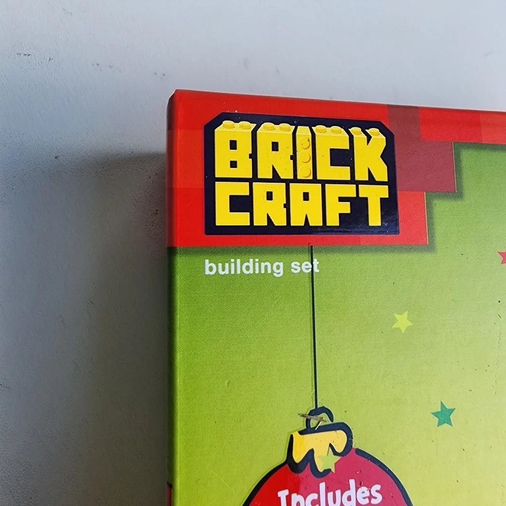 New Brickcraft The Grinch Max Gift Reveal Decoration Building Kit 132-Piece Set